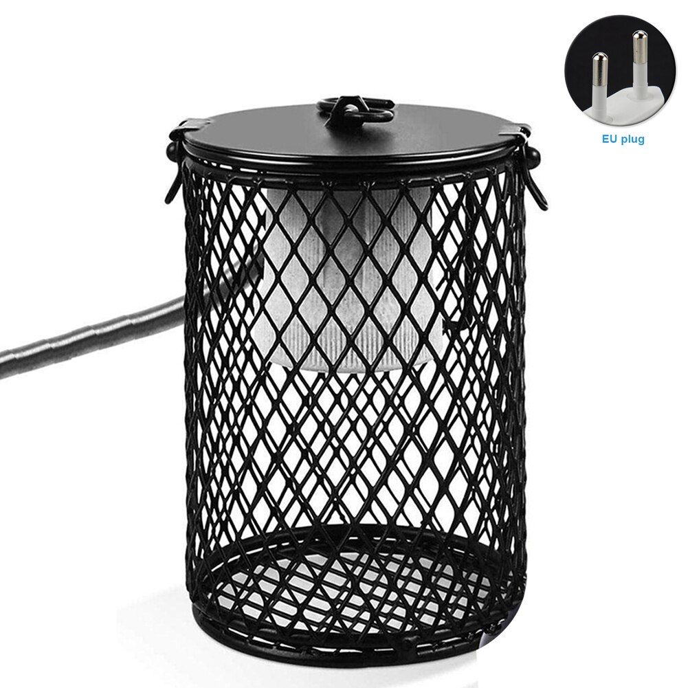 Brooder Pet Supplies Chickens Hamsters Heating Lamp Holder With Cage Multiuse Hedgehogs Ceramic Socket For Reptiles Anti Scald: EU