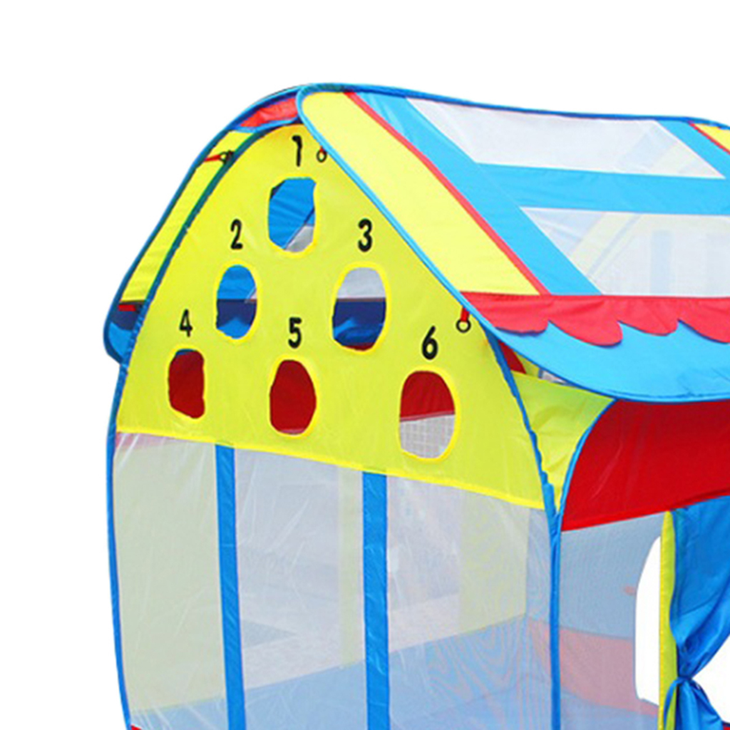 Foldable Castle Play Tent For Kids Girls Boys Indoor & Outdoor Activities Large Space for 2-3 Kids 140*120 cm