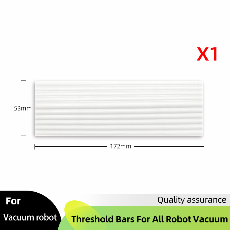 For Xiaomi Roborock iRobot Roomba Robot Vacuum Sweeper Threshold Bars Step Ramp Climbing Mat Spare Parts Accessories Replacement: light green