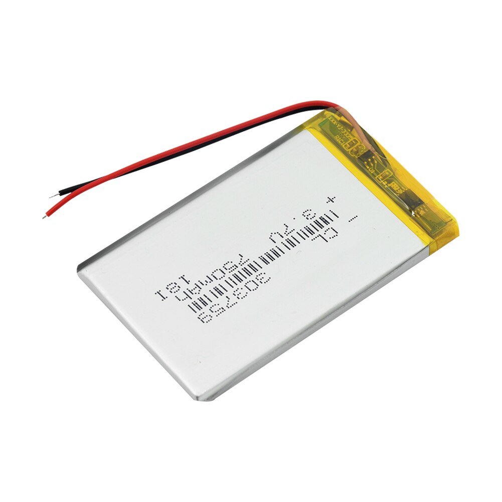Rechargeable battery 303759 3.7V lithium polymer b... – Grandado