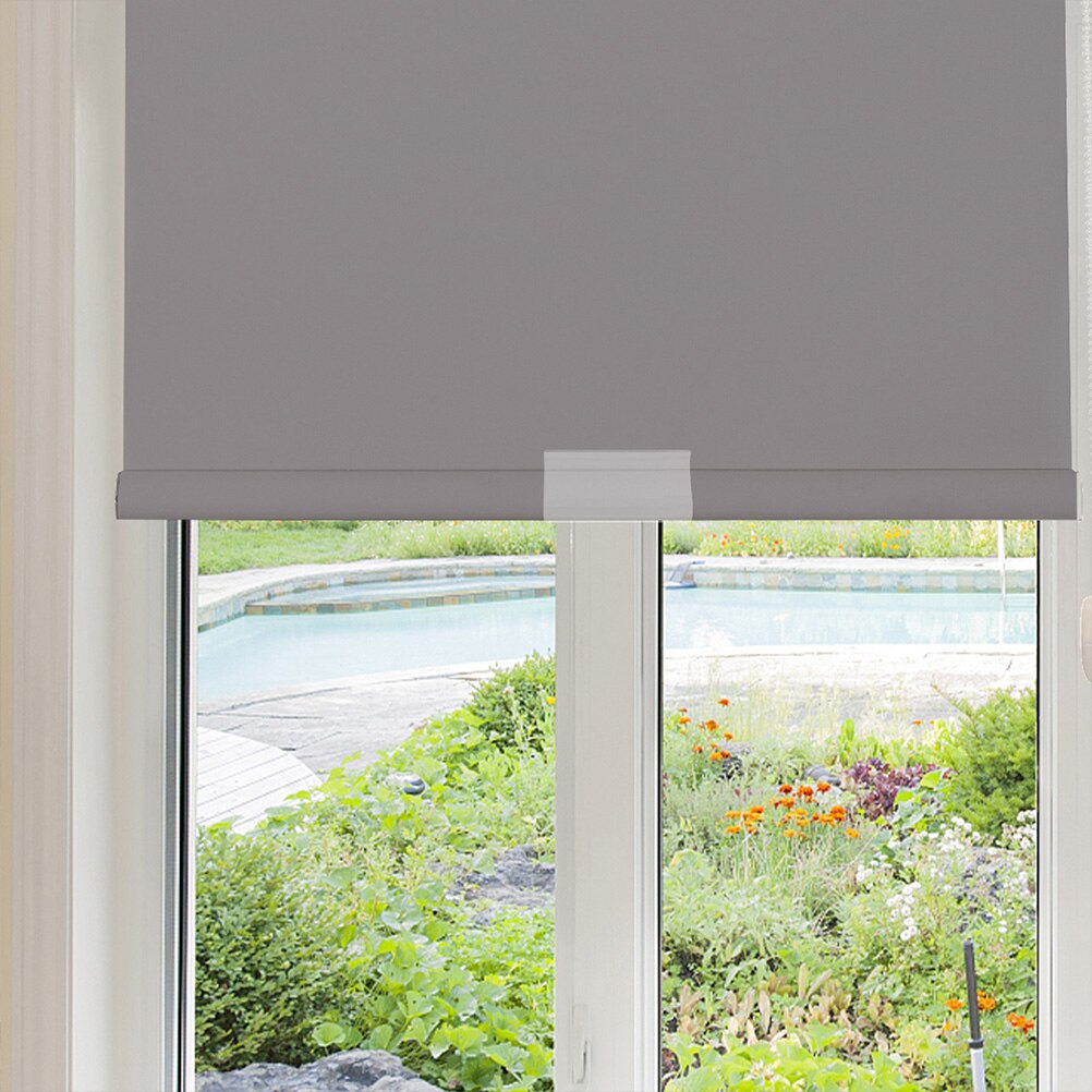 2pcs Plastic Roller Blind Pulls Rolling Curtain Fixing Grips Window Shade Pulls