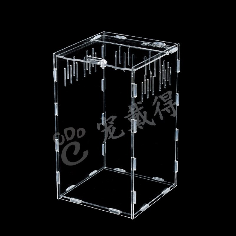 Woestijn Reptiel Terrarium Starter Gemonteerd Acryl Terrarium Kruipen Huisdier Spider Gekko Schorpioen Heremietkreeft Terrarium Pet Supply