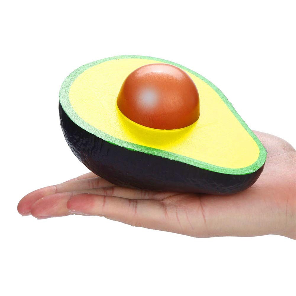 Squishies Simulierte Avocado Obst Langsam steigend Duft quetschen betonen Linderung Spielzeug Komfortable berühren, realistischen suchen süße riechen