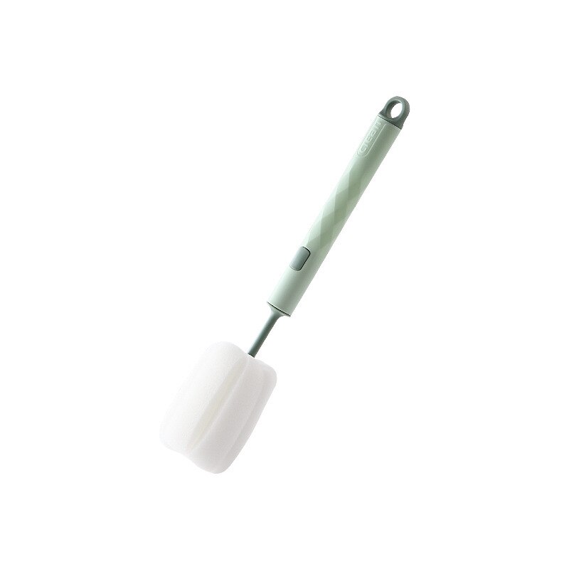 Abnehmbare Schwamm Baby Tasse Flasche Pinsel Küche Reinigung Werkzeug Flasche Reinigung Reinigung Pinsel goupillon escovas de garrafa: Grün