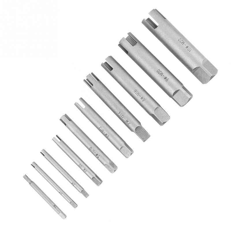 Stripped Schroef Tap Tap Extractor Set Staal Gebroken Hoofd Kranen Remover Stripped Schroef Tap Extractor Set reparatie Handgereedschap