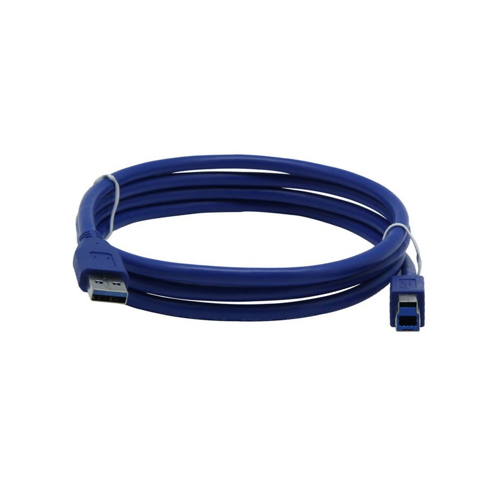 Usb 3.0 Printer Kabel Type A Male Naar B Male Scanner Kabel High Speed Zwart Verlengkabel Printer Kabel 1 meter, 3 Meter,5 Meter