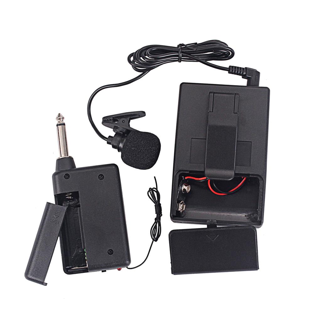 Wireless FM Audio Mini Transmitter and Receiver System 20m 80~12500Hz
