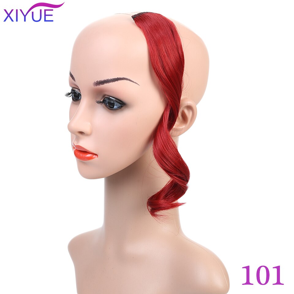 Cabelo de xiyue ambos os lados longo franja cabelo remendo invisível almofada cabelo remendo substituir perucas engrossadas longo remendo de cabelo reto: LP999-101