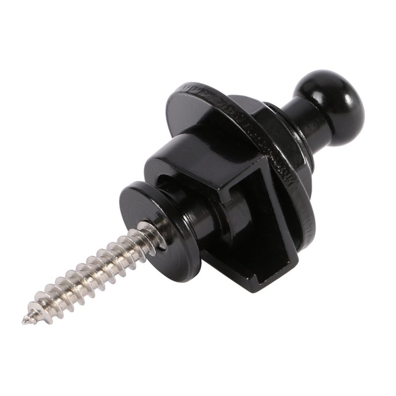 Ronde Chrome Head Gitaarband antislip Sloten Systeem Onderdelen Elektrische Gitaar Bas Accessoires