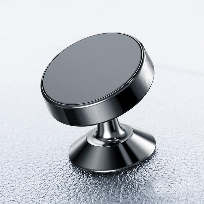 thumbnail image 2 of Universal Magnetic Car Phone Holder – Dashboard/Vent Mount – Black/Silver – GPS Smartphone Stand 2 of 3