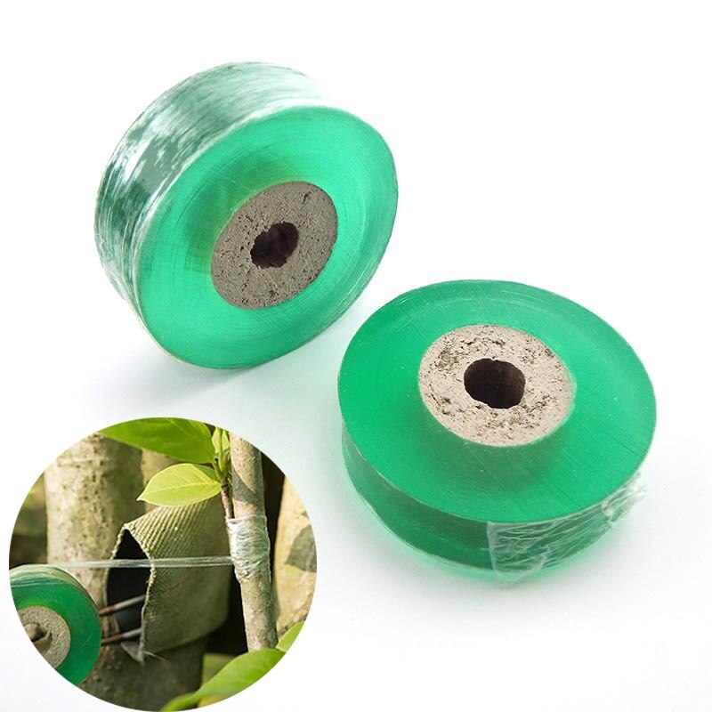 Arbre fruitier plante sécateur greffer branche jardinage lier ceinture PVC cravate rubans 2CM 1 rouleau arbre greffage cravate ruban