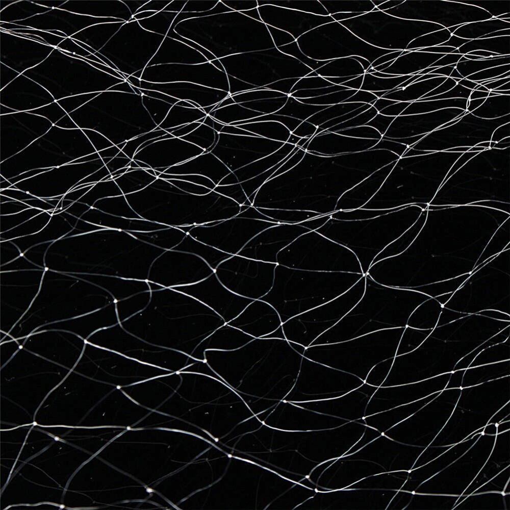 25m 3 Layers Monofilament Fishing Fish Gill Net With Float 5 Types