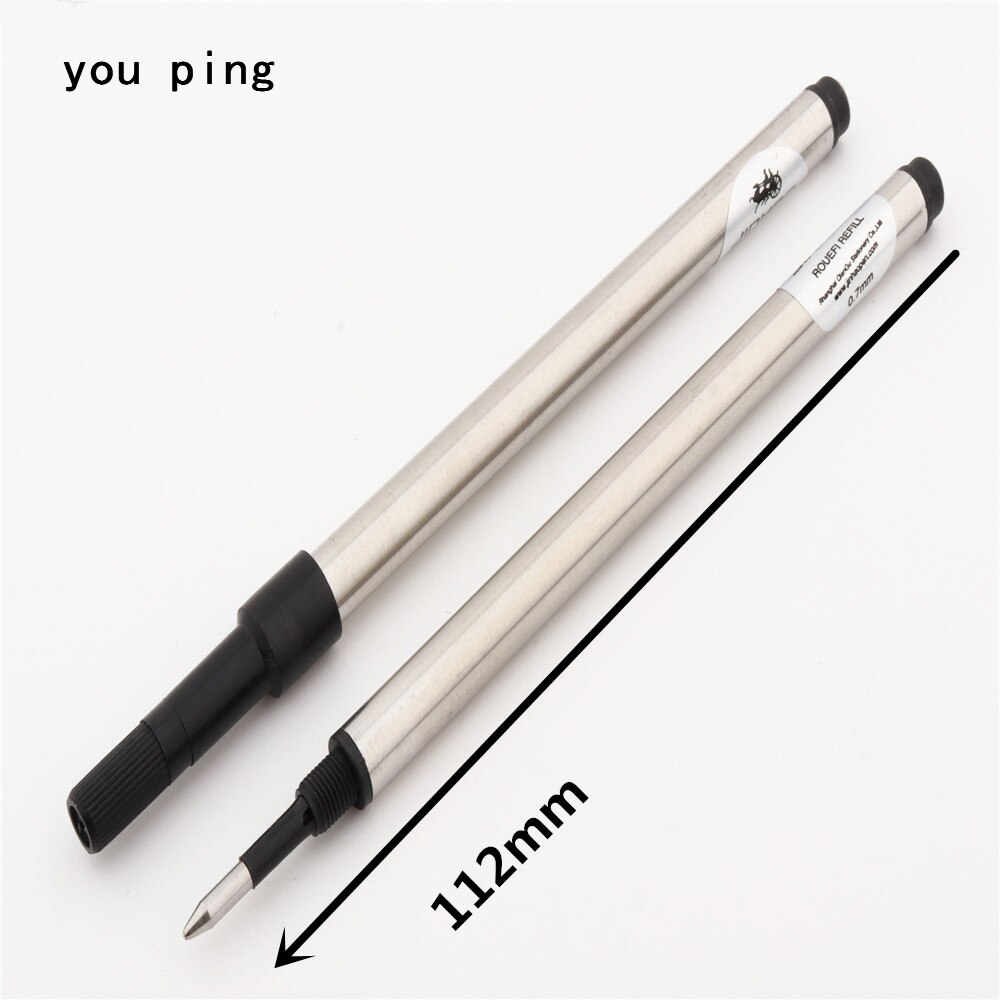 Jinhao 3pcs Screw ink Rollerball Pen office school student stationery Roller ball Pen refills for a variety of high level pen