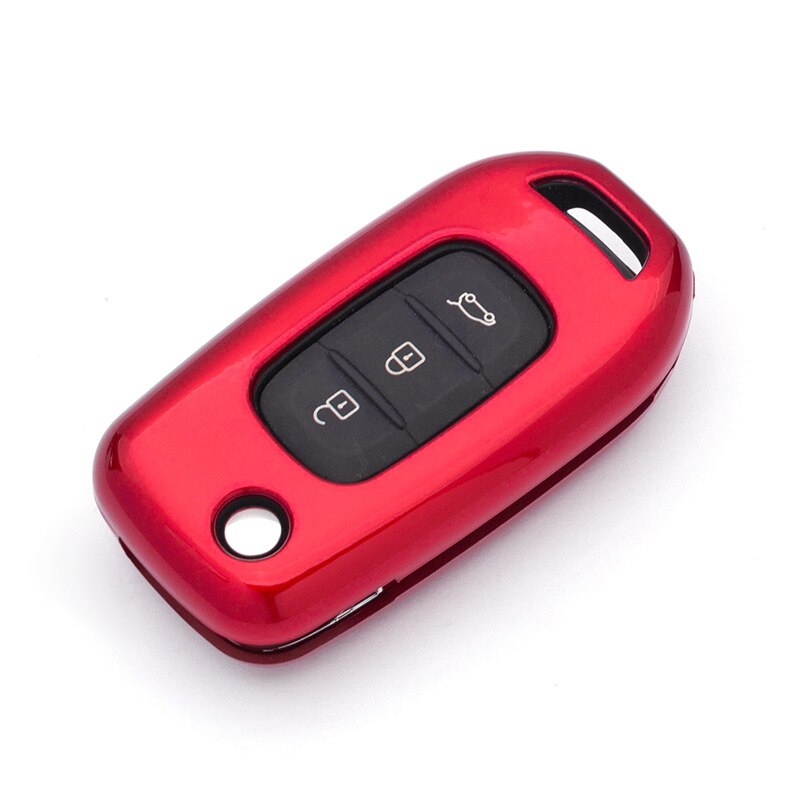 ABS Car Key Case For Renault Kadjar Captur Symbol Koleos Megane Keyless Remote Cover Shell 3 Buttons