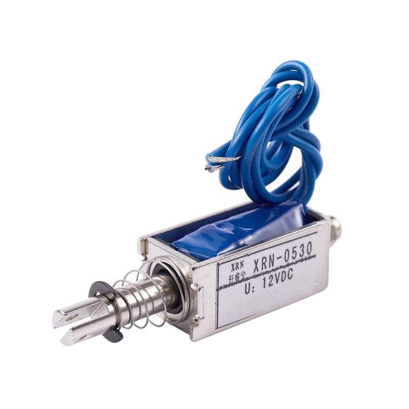Solenoidi sähköinen magneettityyppi työntö / veto 10 mm dc 12 v 2.1 kg voima: Default Title
