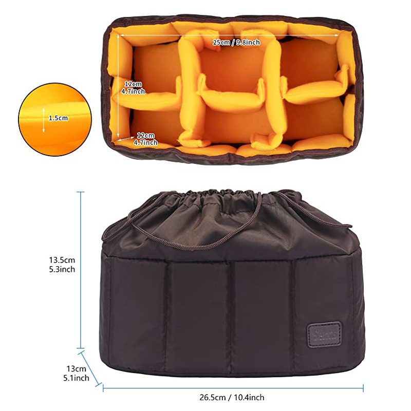Selens Multifunction Nylon Waterproof Camera Bag High-Capacity Shockproof DSLR Camera Outdoor photography Camera Backpack 카메라 가방