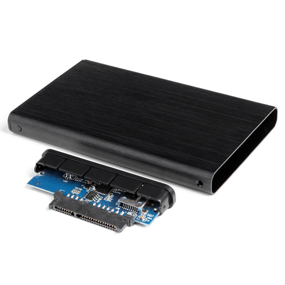 2.5 inch SATA USB 3.0 HDD Case Hard Drive Disk Box Aluminum Alloy 10TB 6Gbps HDD SSD Mobile Enclosure Caddy
