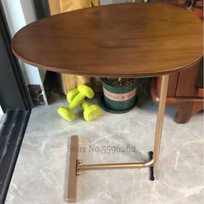 Kreative Minimalistischen Eisen Sofa Ecke Tisch Abnehmbare Massivholz Nachttisch Ecke Tisch Wohnzimmer Mini Kaffee Tisch: Funken Fy 2