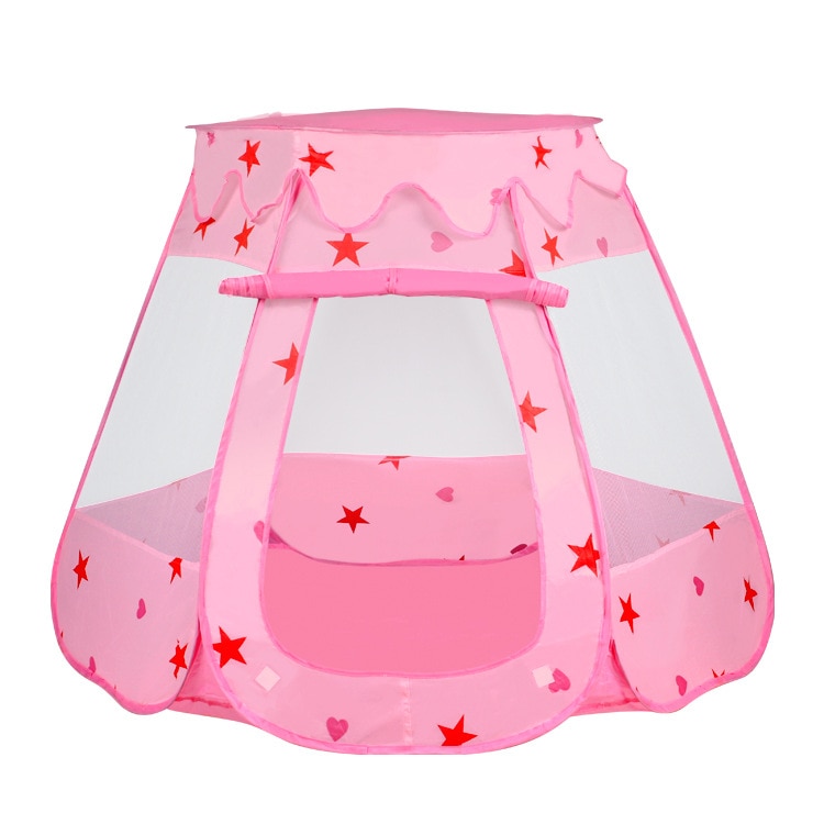 Tente enfant pliable Tipi pour enfants bébé jouer maison princesse enfants accrocher drapeau tente chambre enfant jouet