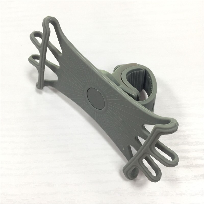 Baby Stroller Accessories Mobile Phone Holder Rack Universal 360 Rotatable Baby Pram Cart Phone Holdeolder For iPhone GPS Device: Gray