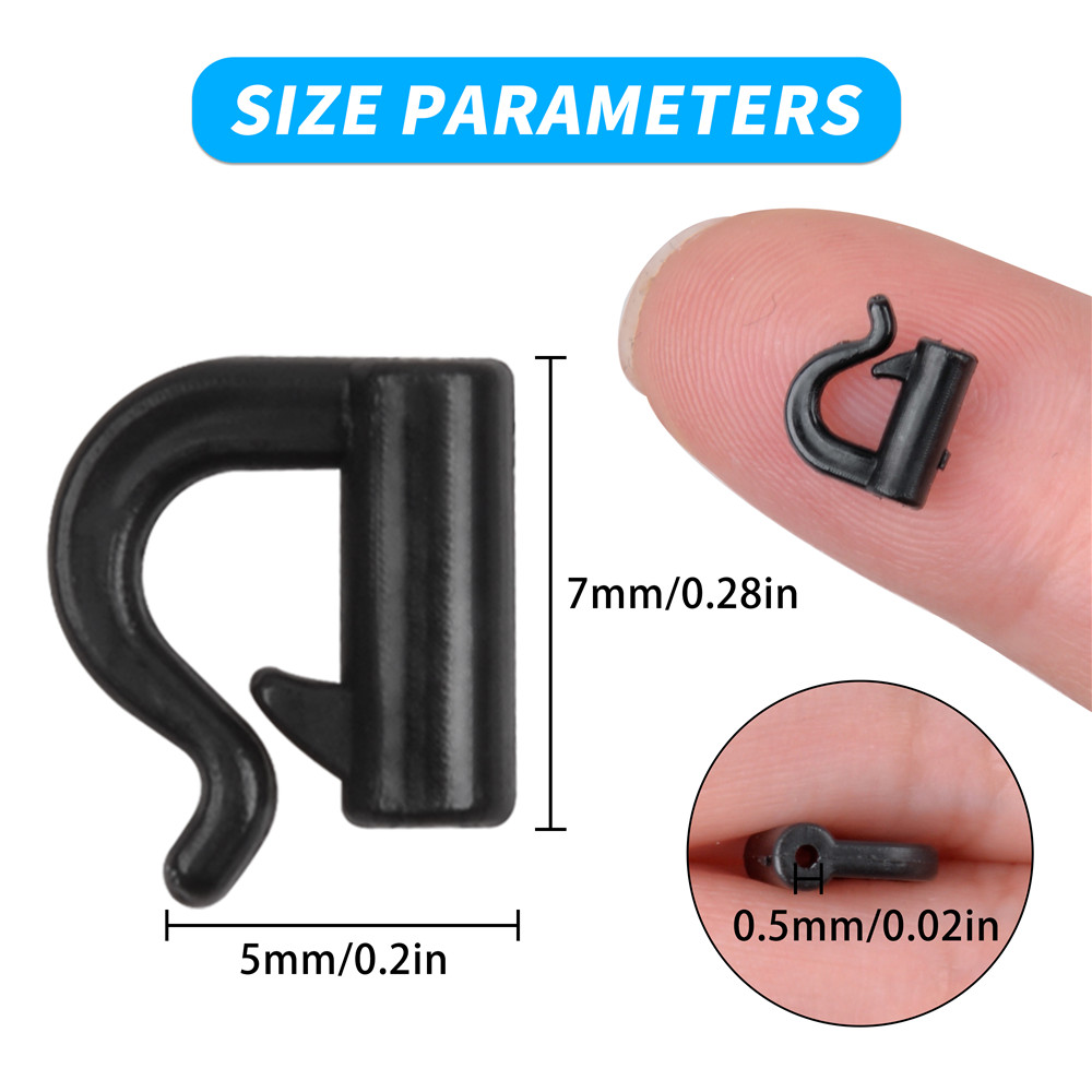 80Pcs Fishing spinner clevis Easy Spin clevises spinner for Willow blades Fishing accessories Spinnerbait DIY lure Making tackle