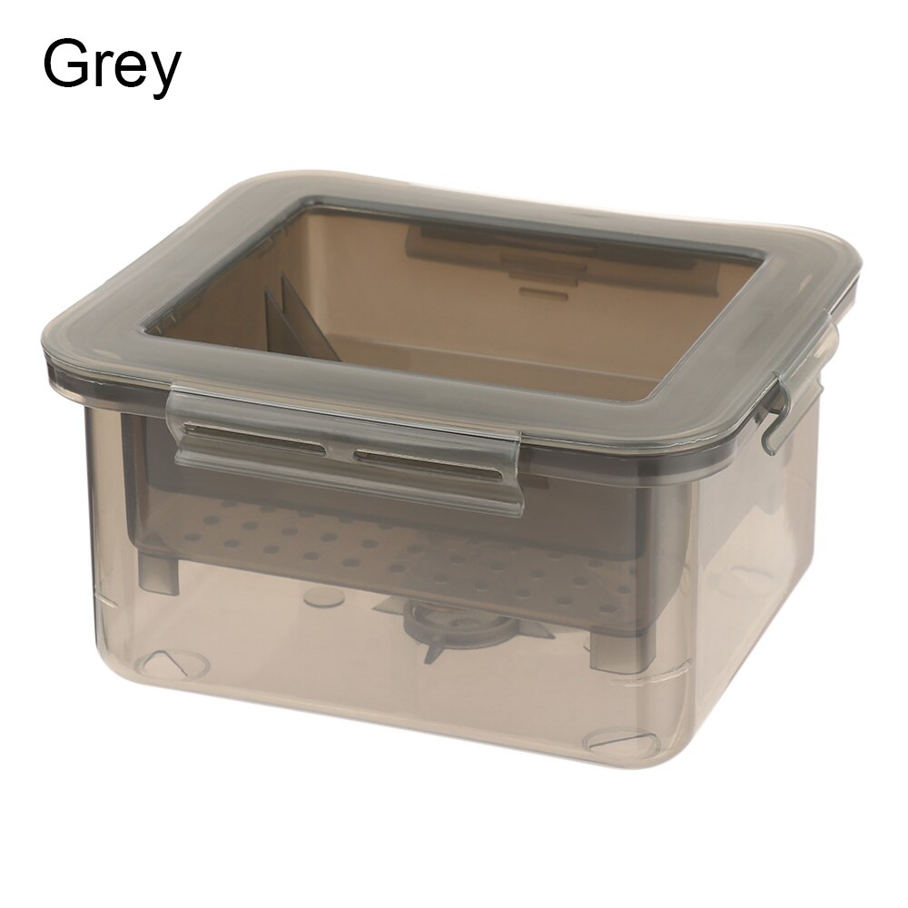 Safe Tofu Press Presser Built-in Water Removal Drainer Gadget Homemade Kitchen Cooking Delicious Curd Making Machine: gray