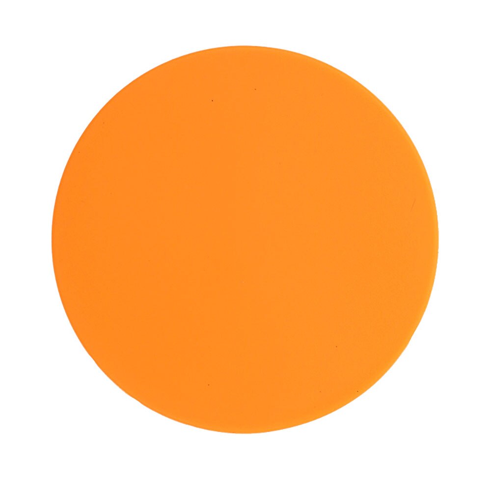 Silikonowy świat 10cm mata na stół cukierki kolor coaster okrągły coaster wodoodporna antypoślizgowa izolacja podkładka pod herbatę mata na stół bar coaster: Orange