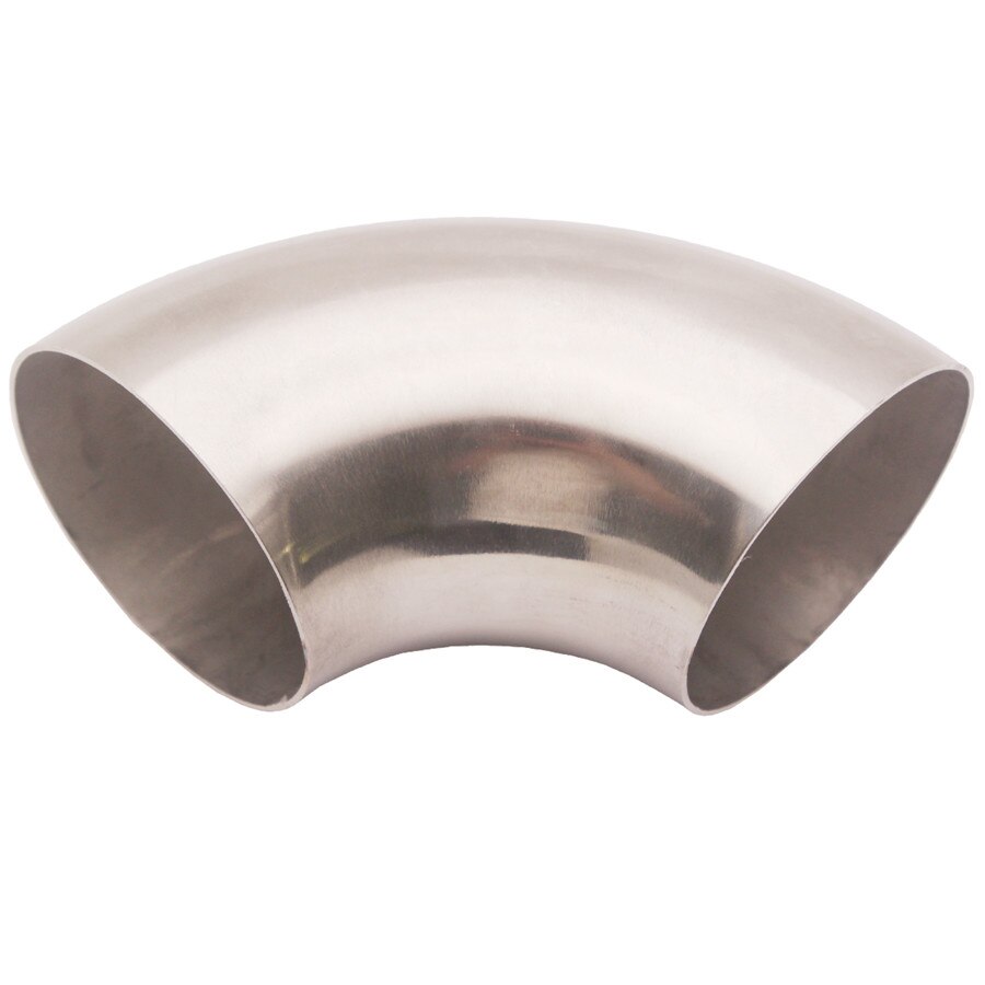 Stainless Steel 0.84D Exhaust Tip 3.5” Ultra Tight Radius Mandrel Bend 90 Degree