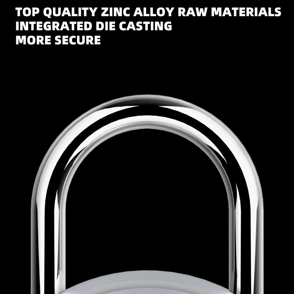 Cadenas intelligent portable à empreinte digitale | Étanche sans clé, antivol, pour applications iOS Android, cadenas de porte d'armoire