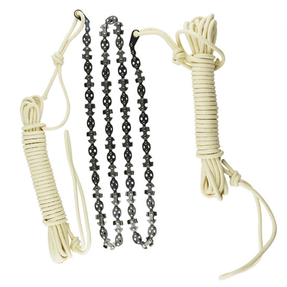 Hand Chain Saw Gereedschap Tuinieren Tak Zag 48Inch Logging Snoeien Gereedschap Met Polyester Fiber Touw Voor Hoge Ledematen Boom tak