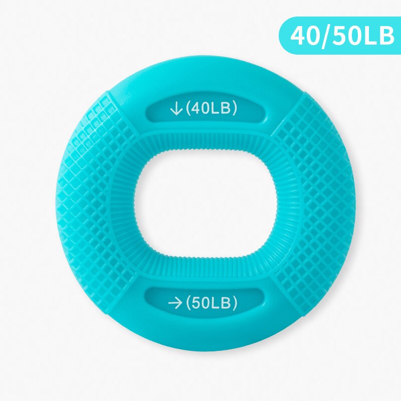 Hand Strengtheners Silicone Grip Ring,Hand Strength Wrist Device Grip Strength Trainer: Red