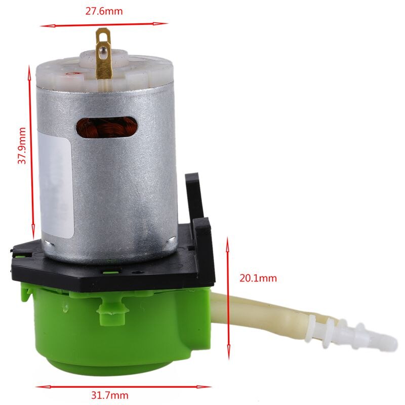 Peristaltic pump for aquarium green