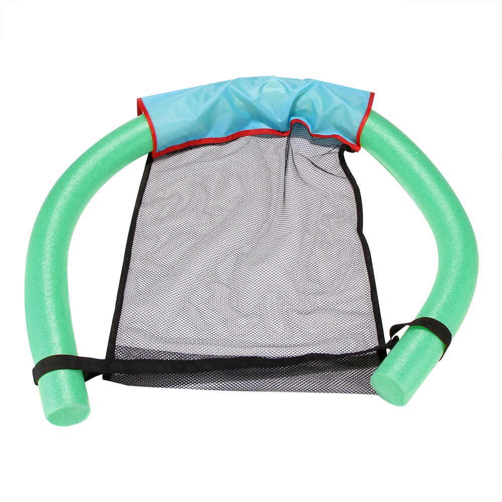 Natação flutuante cadeira dobrável flutuante rede de água flutuador verão inflável flutuante piscina brinquedos espreguiçadeira cadeira: TYPE 2