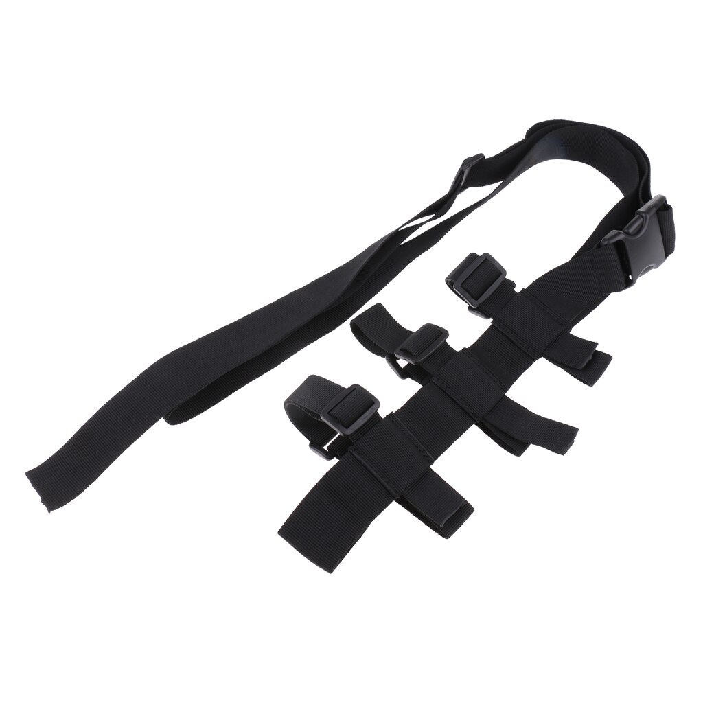 Water Bottle Carrier with Shoulder Strap - Adjustable, Perfect fit, Portable &amp; Versatile