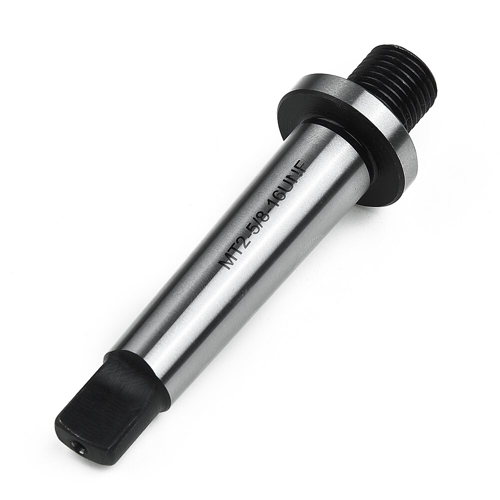 Threaded Drill Chuck 2MT To 5/8-16 Hardened Morse Taper MT2 Adapter Toolholding