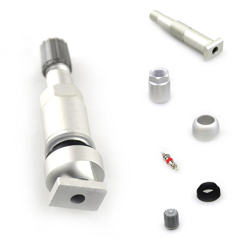 1PCS Aluminum Alloy TPMS TPS Tire Pressure Sensor Valves Stem Tyre Pressure Monitoring System Gas Nozzle Support