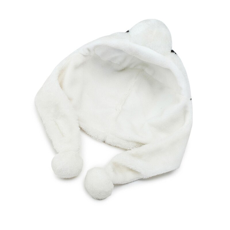 Panda ours pour femmes et enfants, chapeau en peluche, bonnet Style aviateur, pour l'hiver