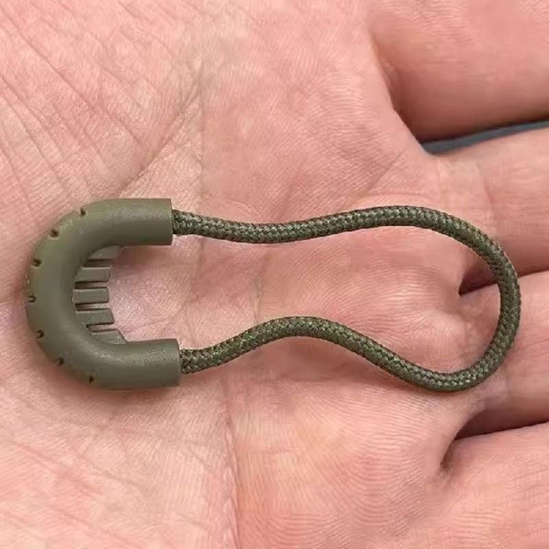 Bag PVC Zipper Puller Luggage Handbag Easy Installation Sturdy Zip Backpack Wear Resistant Zipper Head Bag Parts Accessories