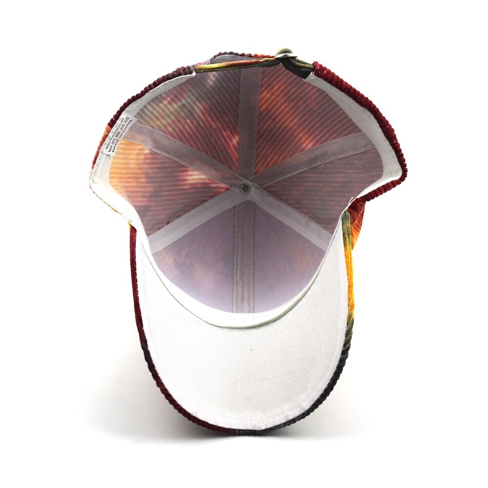 Nuovo Inverno cravatta-tintura Velluto A Coste di colore ah Raggiunto Il Picco cappucci Coppia tutto'aperto Caldo Cappellini Da baseball casuale Selvaggio Trucker cranio cappucci