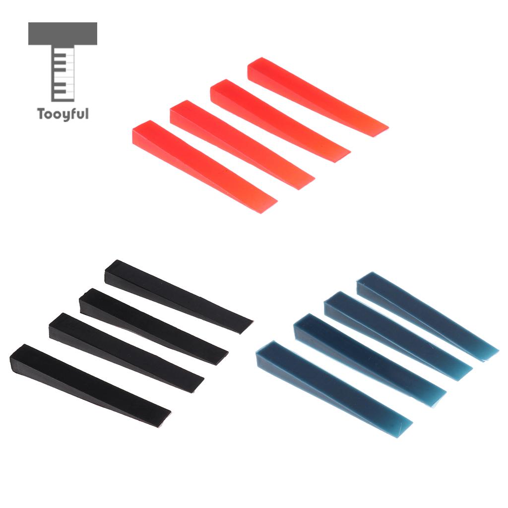 Set van  of 4 piano stemdempers rubberen dempers voor piano stemapparaat