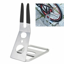 Nicht-Slip Bike Stand Tragbare Hinten Seite Robust Mountainbikes Fahrrad Stehen Fahrrad Ständer Dreieck Hinten Hub Berg