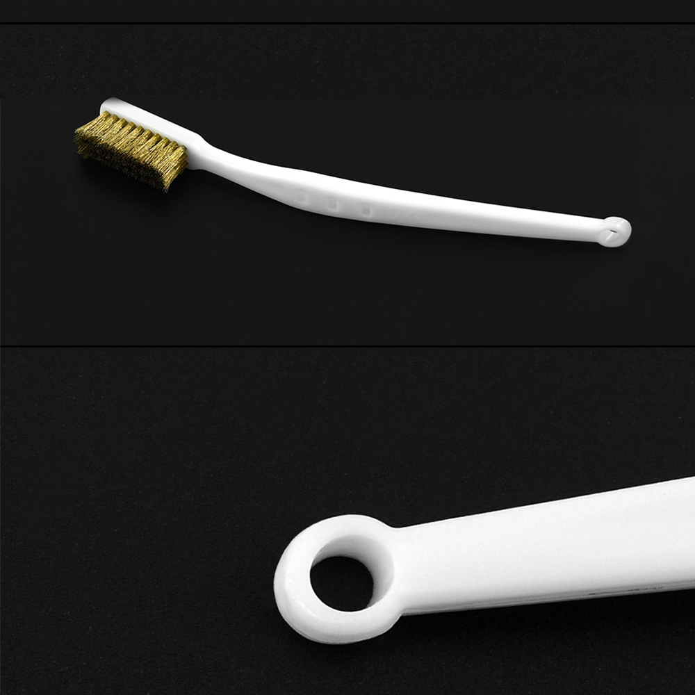 3D Printer Cleaner Tool Copper Wire Toothbrush Copper Brush Handle For Nozzle Block Hotend Cleaning Bed Cleaning Parts