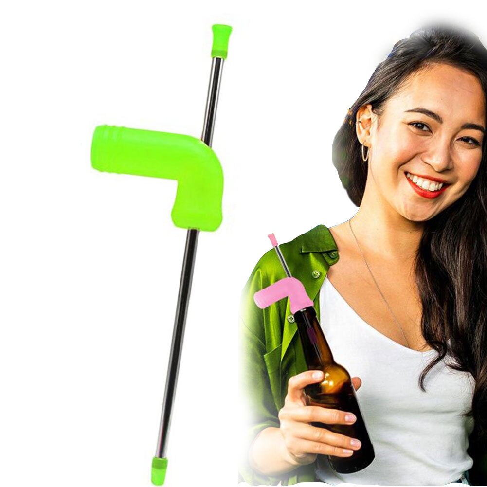 Distributeur de bière en paille avec entonnoir, outil pour Bar, fêtes, Festivals, divertissement, bouteilles, outils de Bar