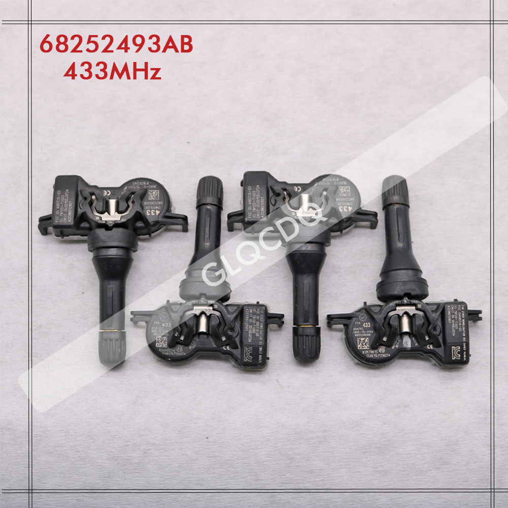 FOR -2023 CHRYSLER PACIFICA TPMS 433MHz TIRE PRESSURE SENSOR TPMS CHRYSLER TIRE AIR PRESSURE SENSOR 68252493AB 68252493AA