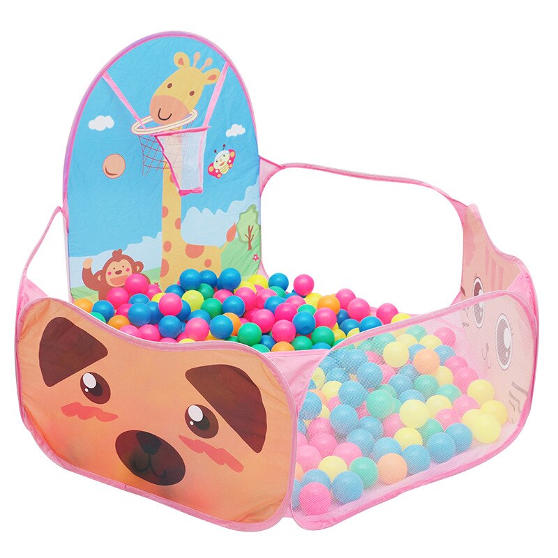 3 Teile/los Baby Laufstall Tragbare Laufstall für Kinder Klapp Baby Spielplatz Kind Zelt mit Krabbeln Tunnel Ball Pool Baby Park: QC0031-3