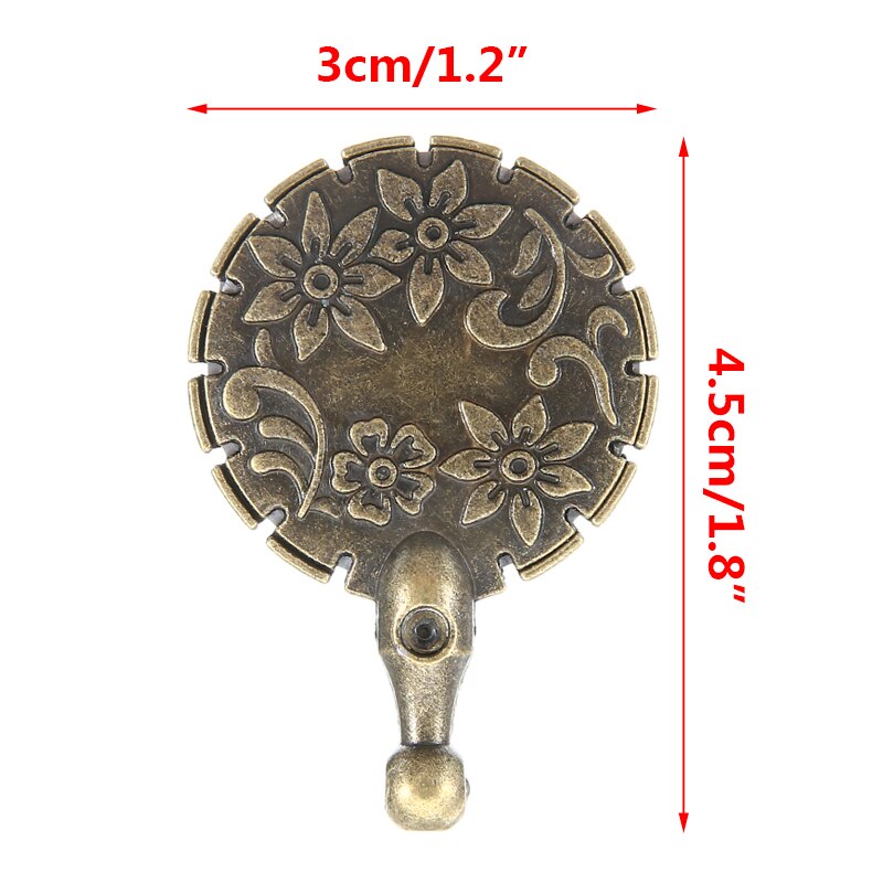 Cortador de hilo Retro Vintage, hoja de corte colgante para costura a medida, herramientas de artesanía de punto, 4,5x3cm, 1 unidad