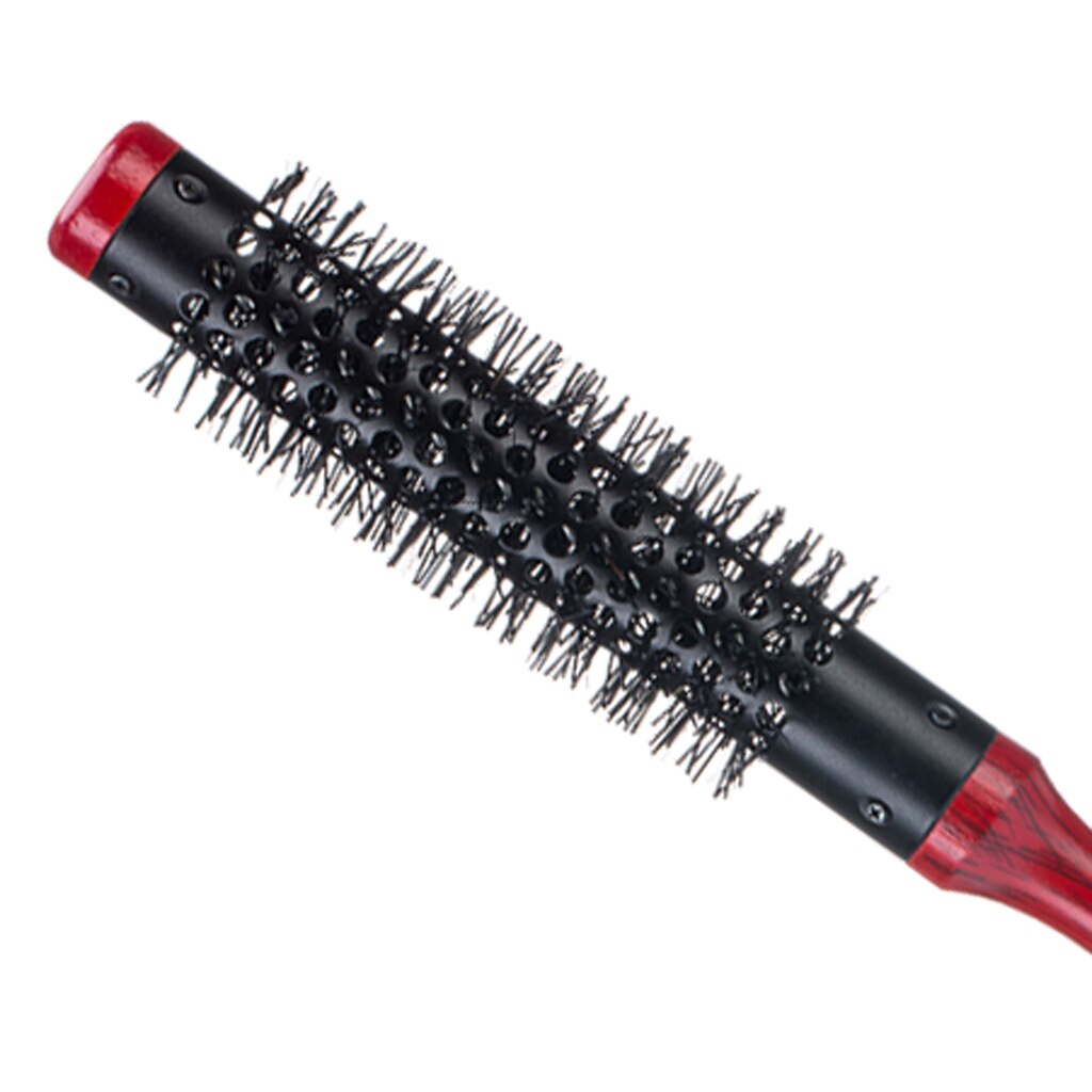 Mini Haar Runde Pinsel Rolle Kamm Haarbürste für Salon Frisur Professionelle Tragbare Friseur Salon Styling Werkzeuge 10mm