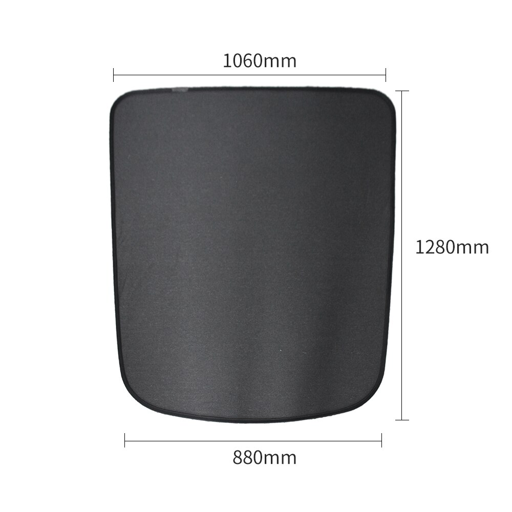 Car Retractable Windshield For Tesla Model 3 Car Window Cover Sunshade Curtain UV Protection Shield Curtain Auto Sun Shade