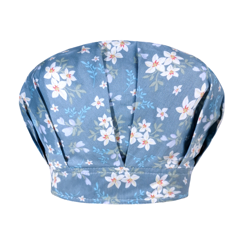 Wielokolorowe bawełniane oddychające kapelusze z nadrukiem regulowany peeling kapelusz salon kosmetyczny kapelusz roboczy laboratorium sklep zoologiczny peeling czapka bouffant kapelusz: 32002