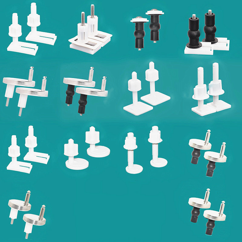 Universal Square Expansion Mounting Screw,Toilet fixed round head hinge,Toilet seats cover screw accessories,J19401